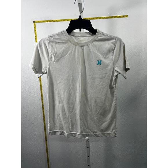 Hurley Other - Hurley Boys Graphic T-Shirt Off‎ White Mountain River Scene Short Sleeve Size L